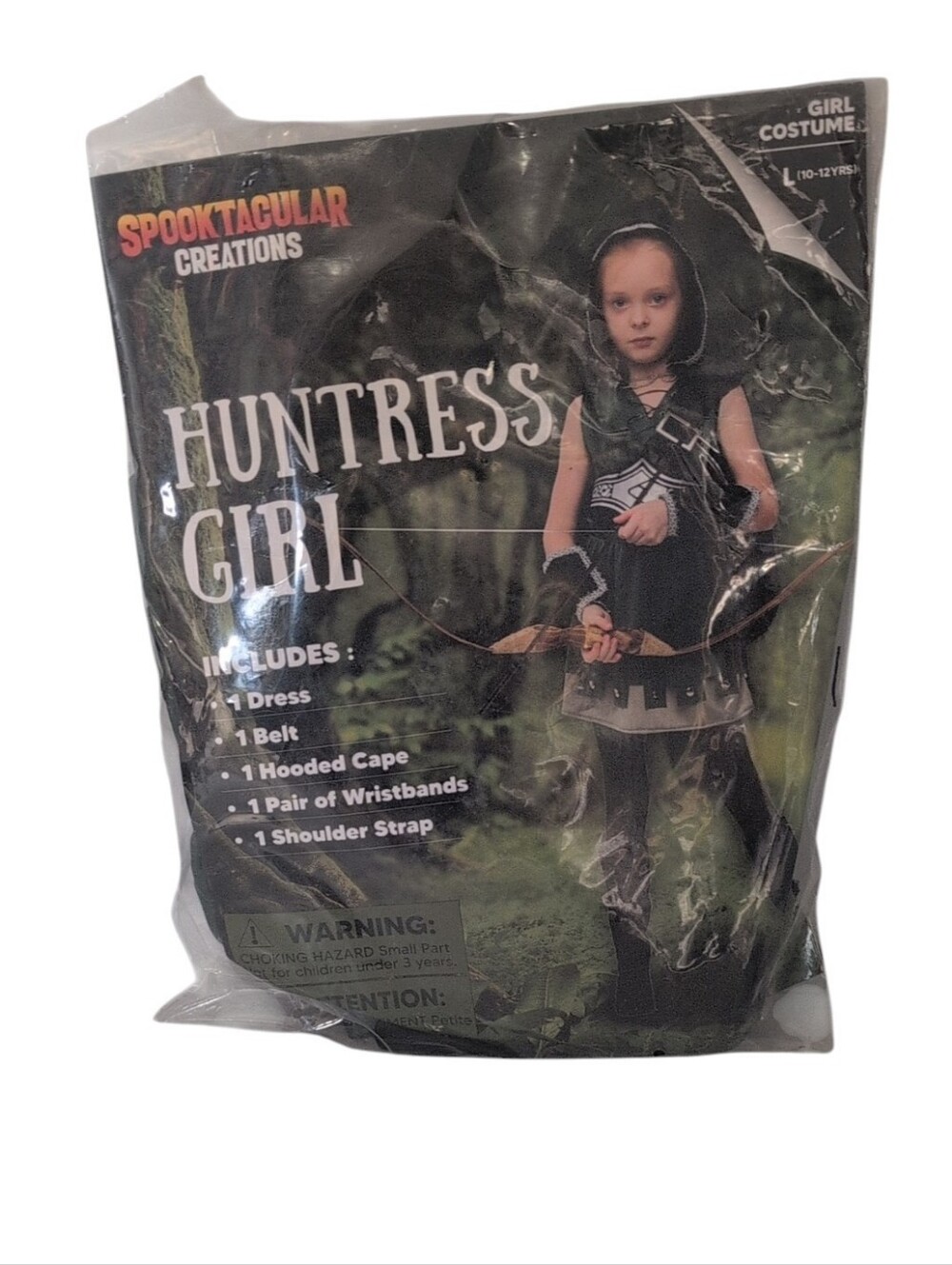 Spooktacular Creations Huntress Girl Costume Size Girls Large